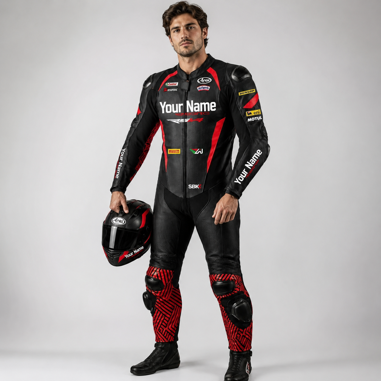 Motorcycle Leather Racing Suits