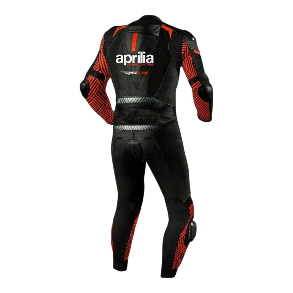 Cowhide Leather Motorcycle Racing Suits - 4411