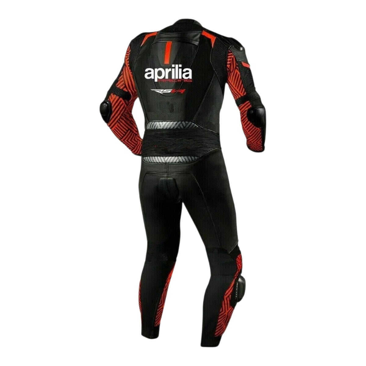Cowhide Leather Motorcycle Racing Suits - 4411