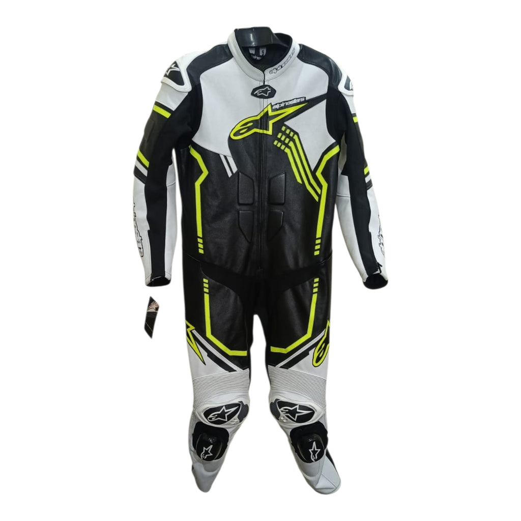 Cowhide Leather Motorcycle Racing Suits - 4412