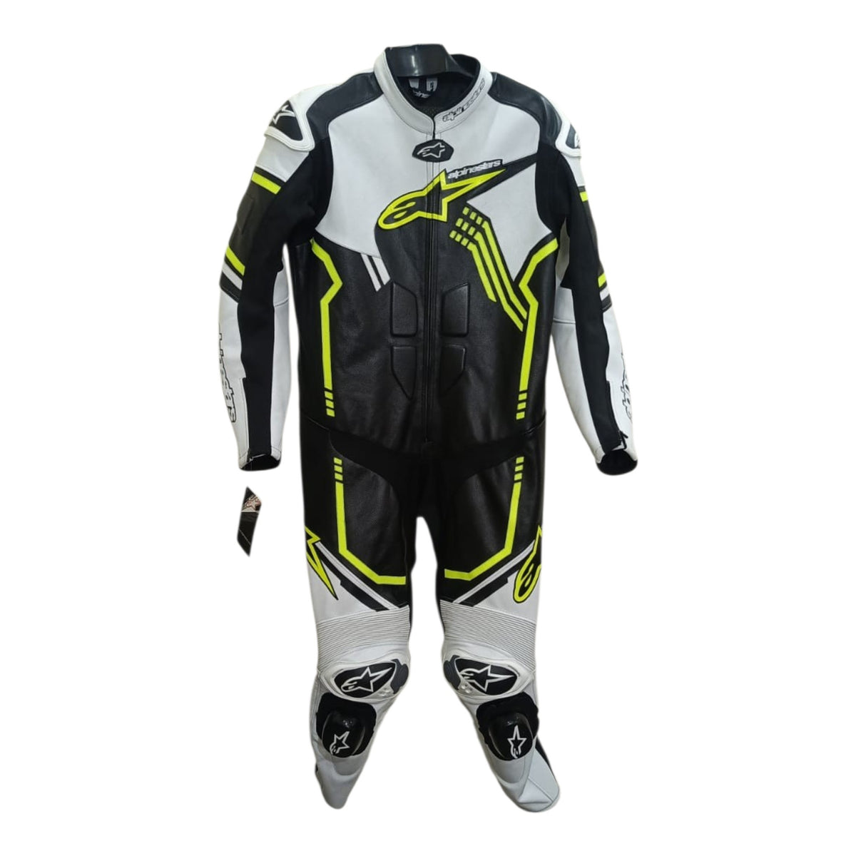 Cowhide Leather Motorcycle Racing Suits - 4412