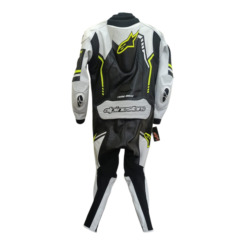 Cowhide Leather Motorcycle Racing Suits - 4412