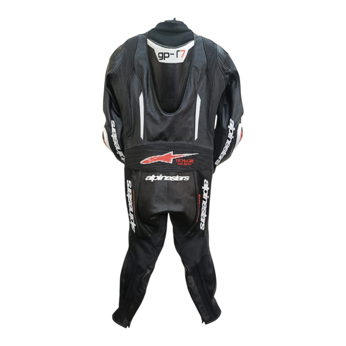 Cowhide Leather Motorcycle Racing Suits - 4414