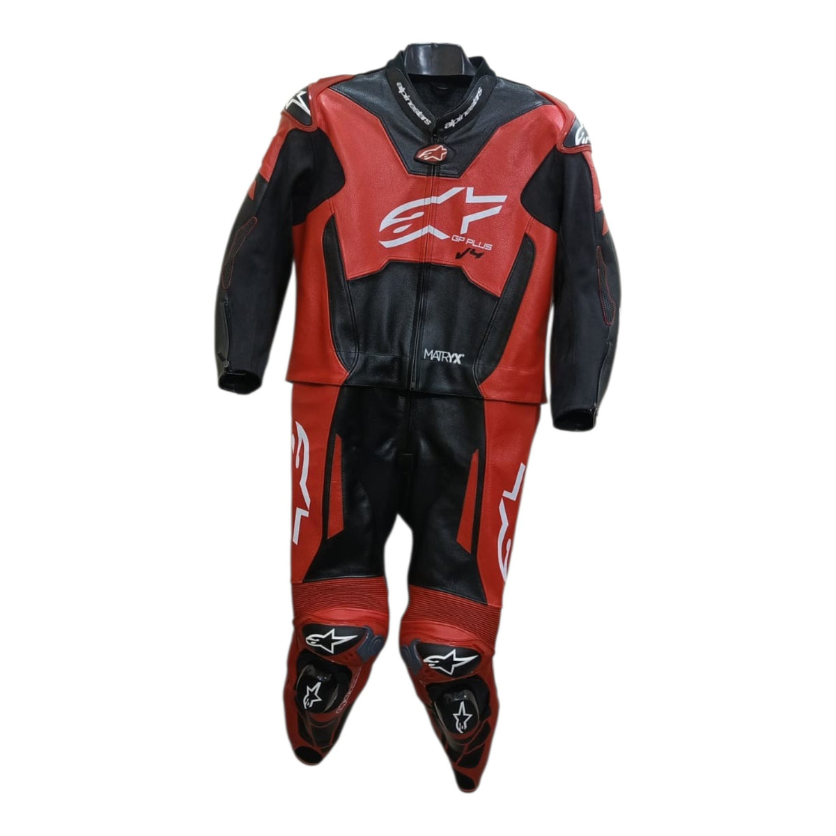 Cowhide Leather Motorcycle Racing Suits - 4416
