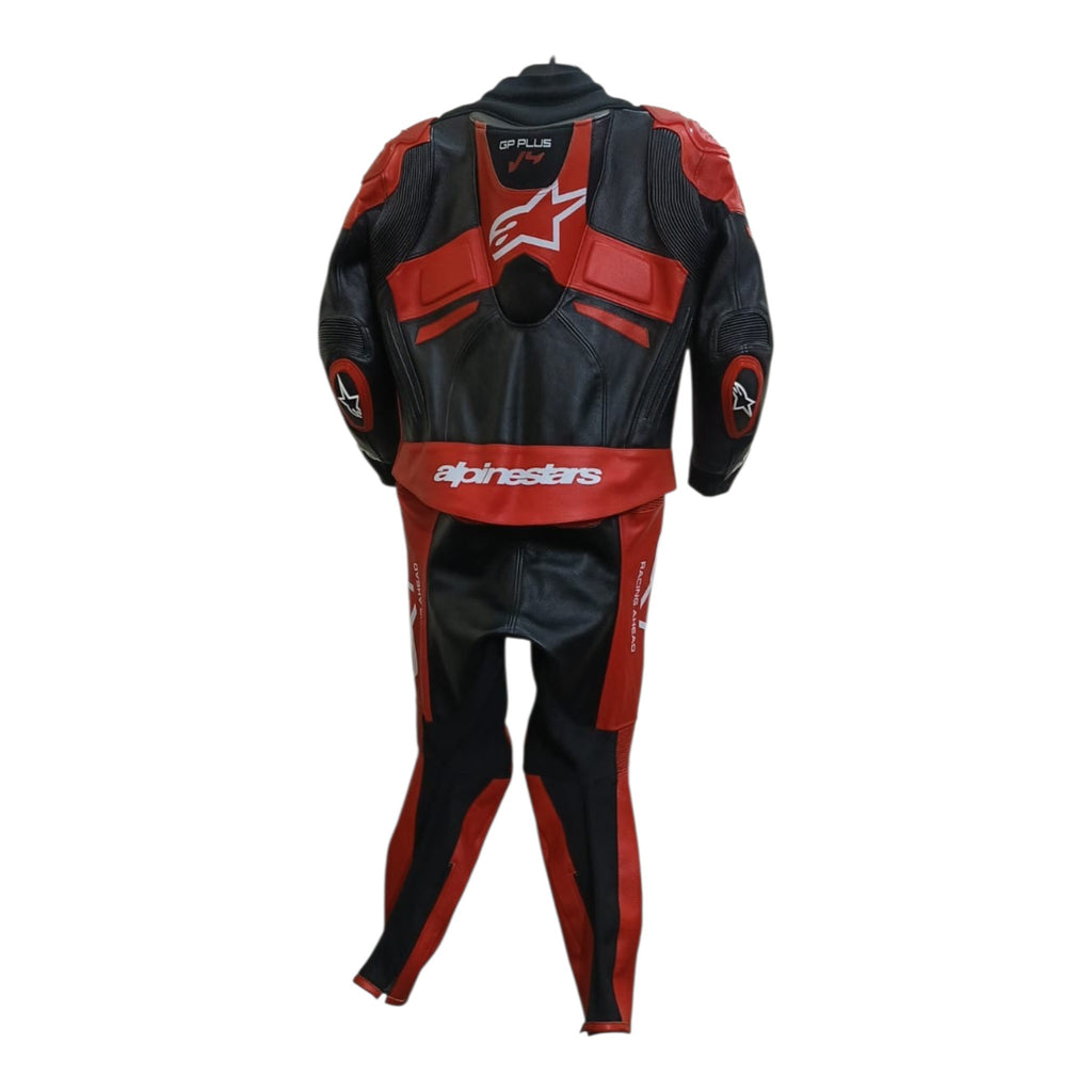Cowhide Leather Motorcycle Racing Suits - 4416