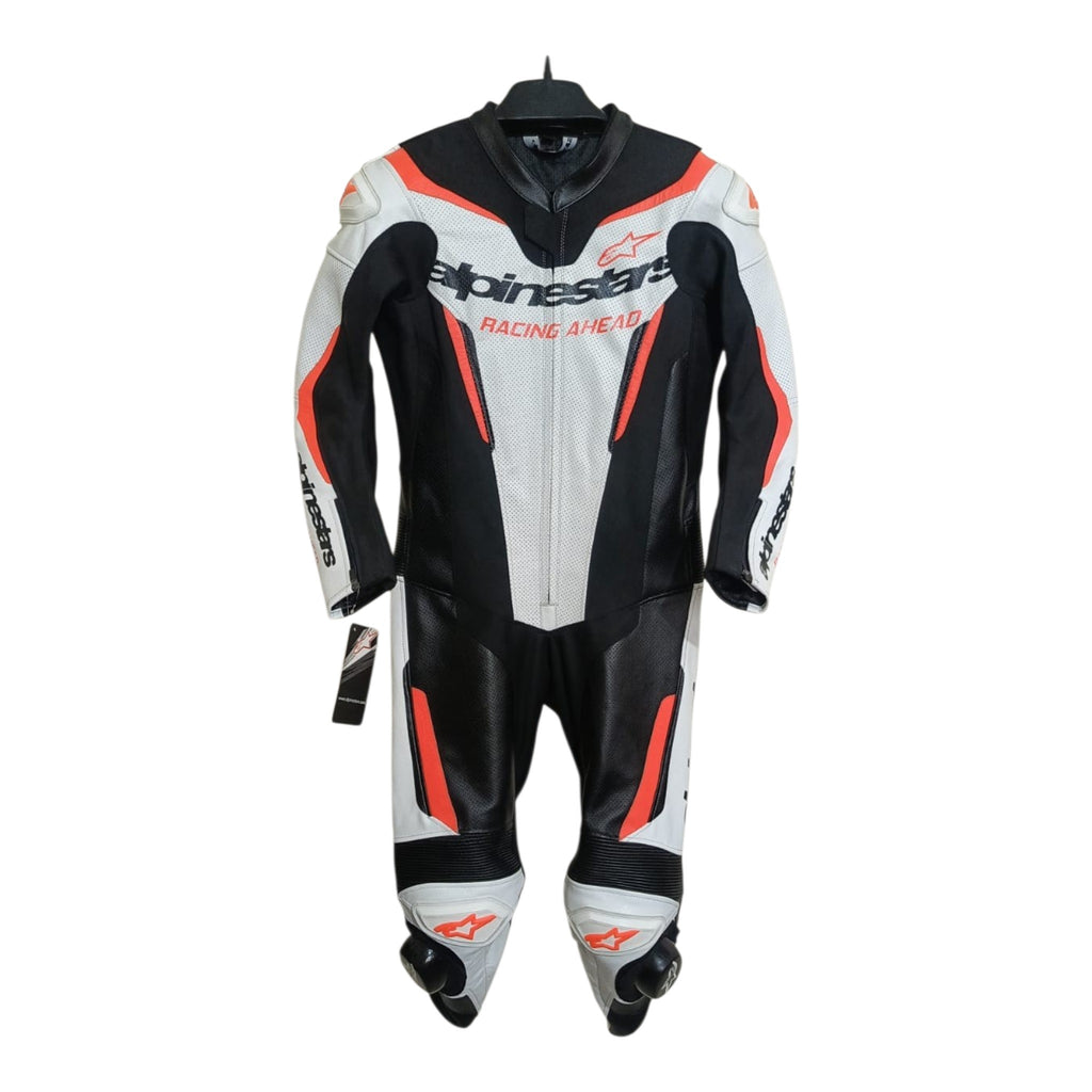 Cowhide Leather Motorcycle Racing Suits - 4417