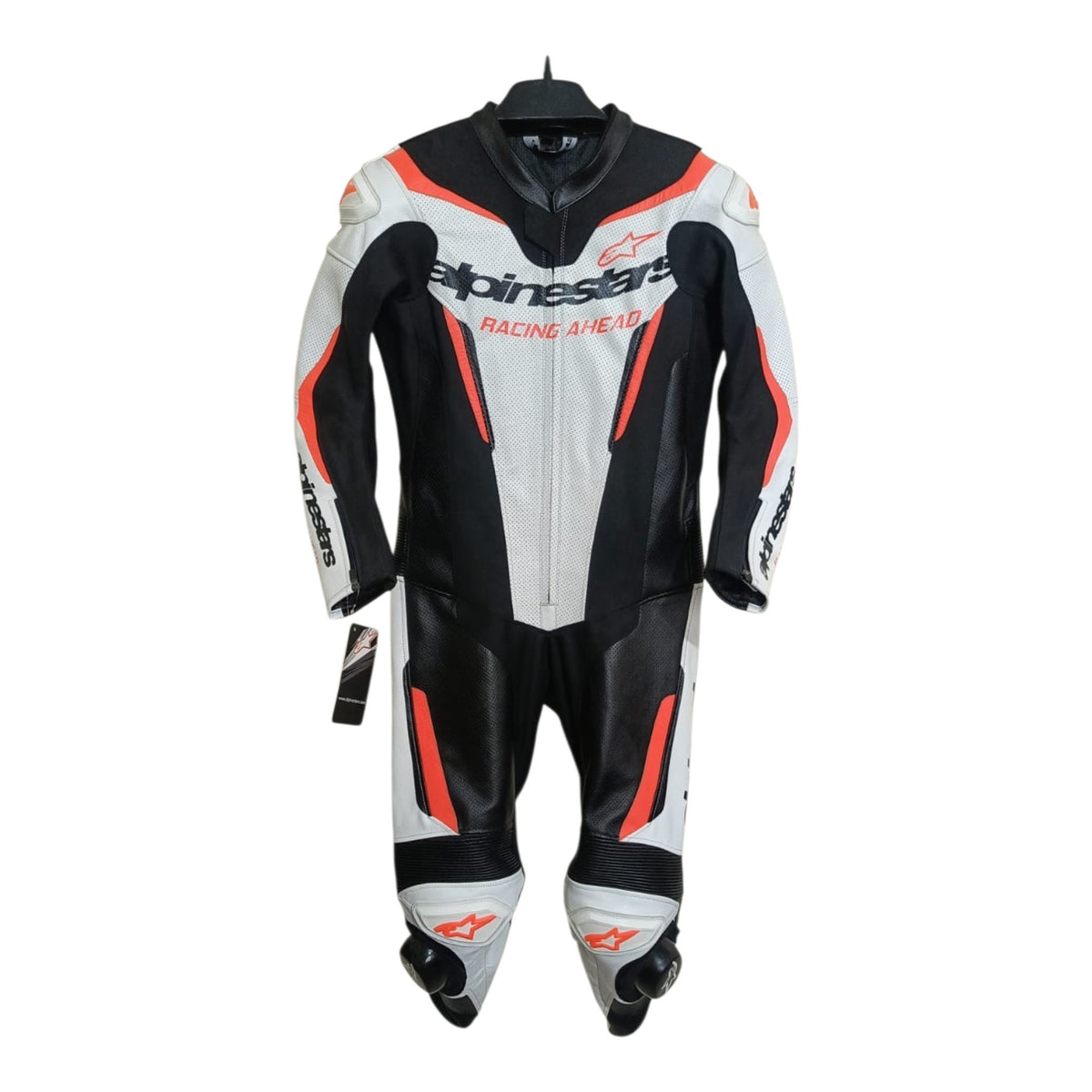 Cowhide Leather Motorcycle Racing Suits - 4417