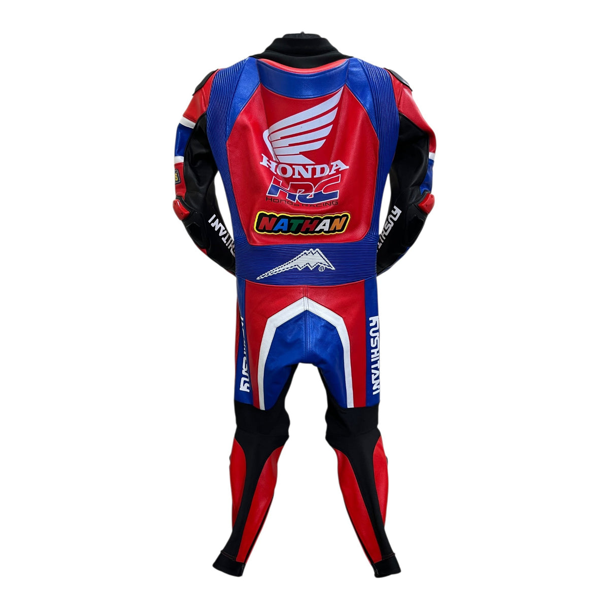 Cowhide Leather Motorcycle Racing Suits - 4419