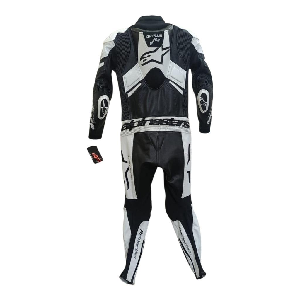 Cowhide Leather Motorcycle Racing Suits - 4420