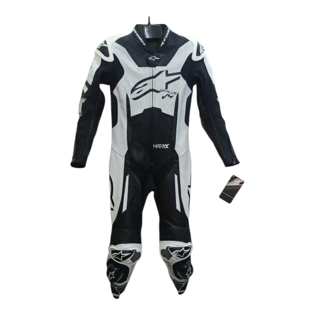 Cowhide Leather Motorcycle Racing Suits - 4420