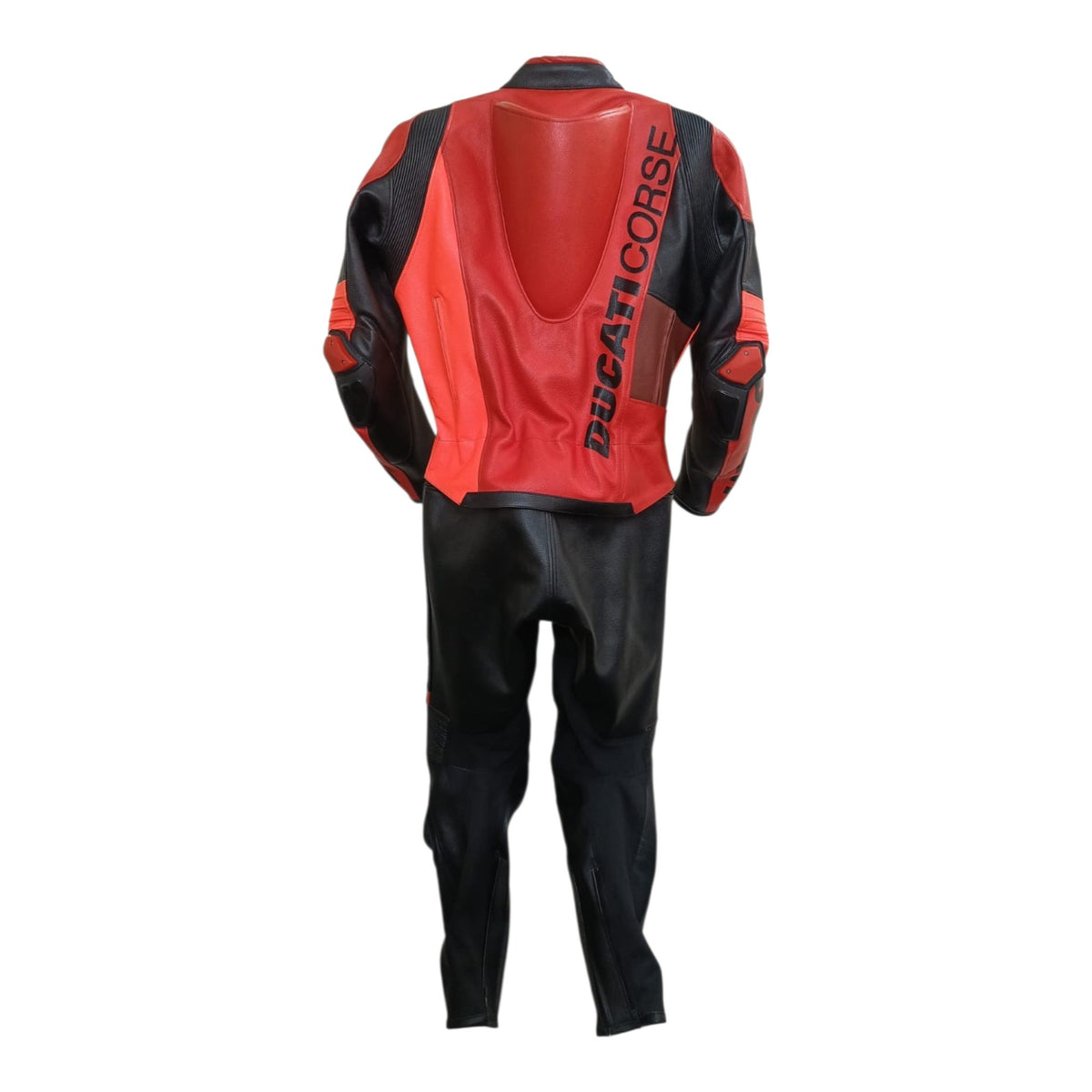 Cowhide Leather Motorcycle Racing Suits - 4421