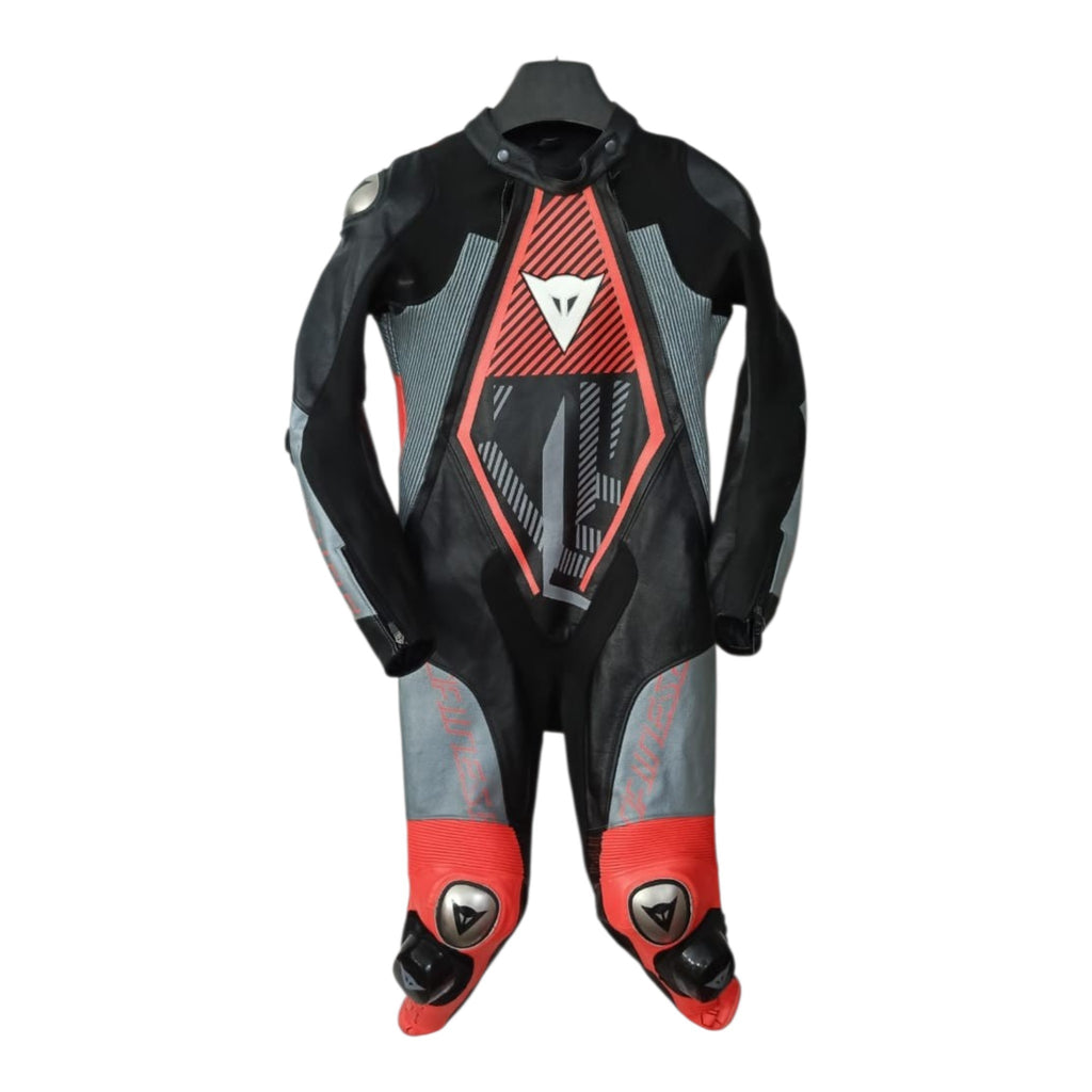 Cowhide Leather Motorcycle Racing Suits - 4423