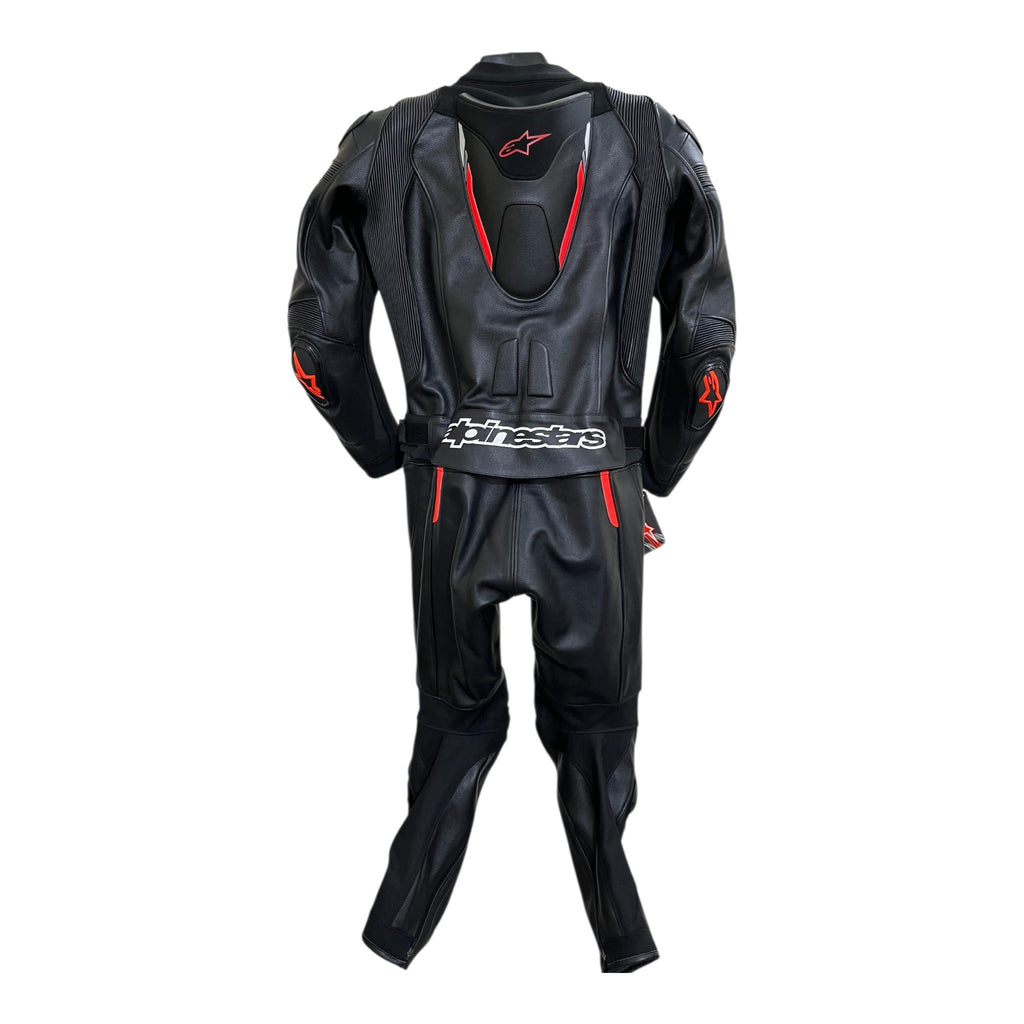 Cowhide Leather Motorcycle Racing Suits - 4424