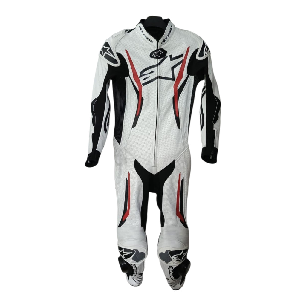 Cowhide Leather Motorcycle Racing Suits - 4425
