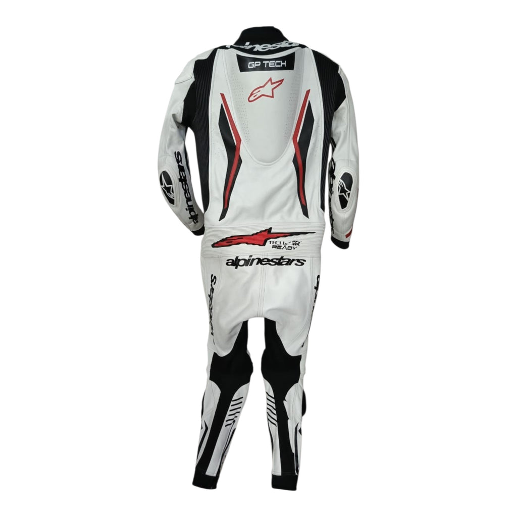 Cowhide Leather Motorcycle Racing Suits - 4425