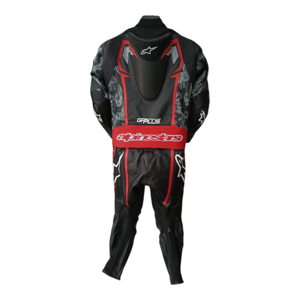 Cowhide Leather Motorcycle Racing Suits - 4426