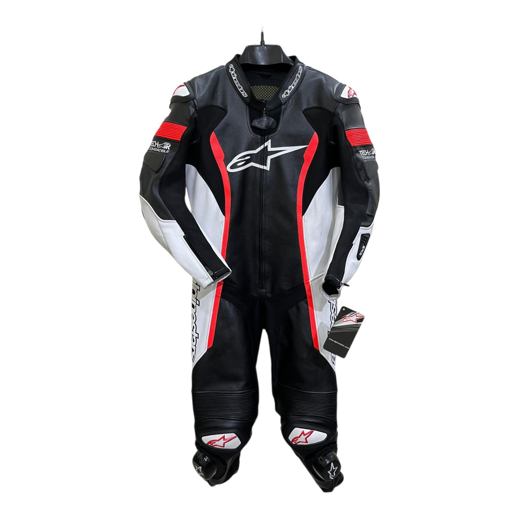 Cowhide Leather Motorcycle Racing Suits - 4427