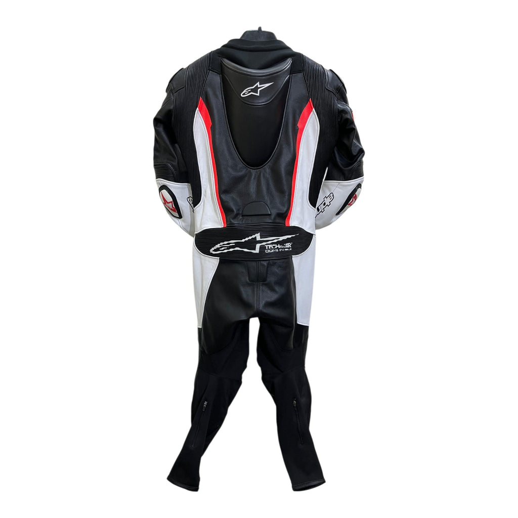 Cowhide Leather Motorcycle Racing Suits - 4427