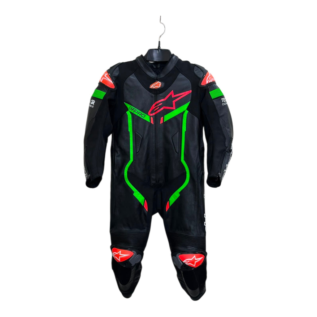 Cowhide Leather Motorcycle Racing Suits - 4429