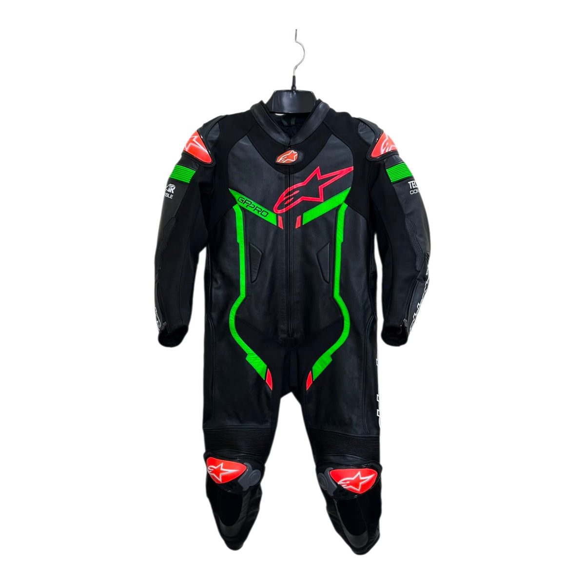 Cowhide Leather Motorcycle Racing Suits - 4429
