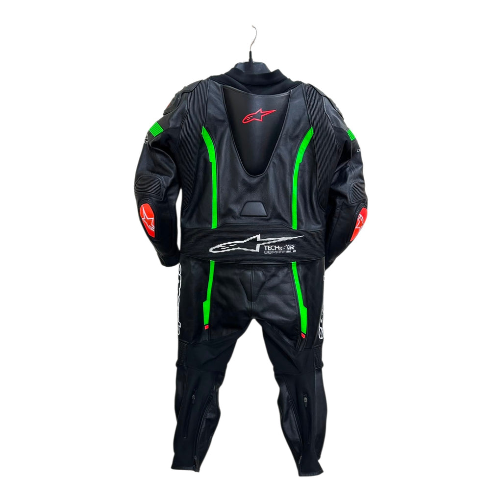 Cowhide Leather Motorcycle Racing Suits - 4429