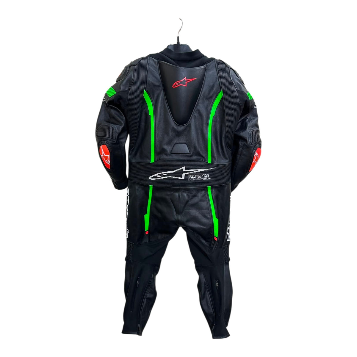 Cowhide Leather Motorcycle Racing Suits - 4429