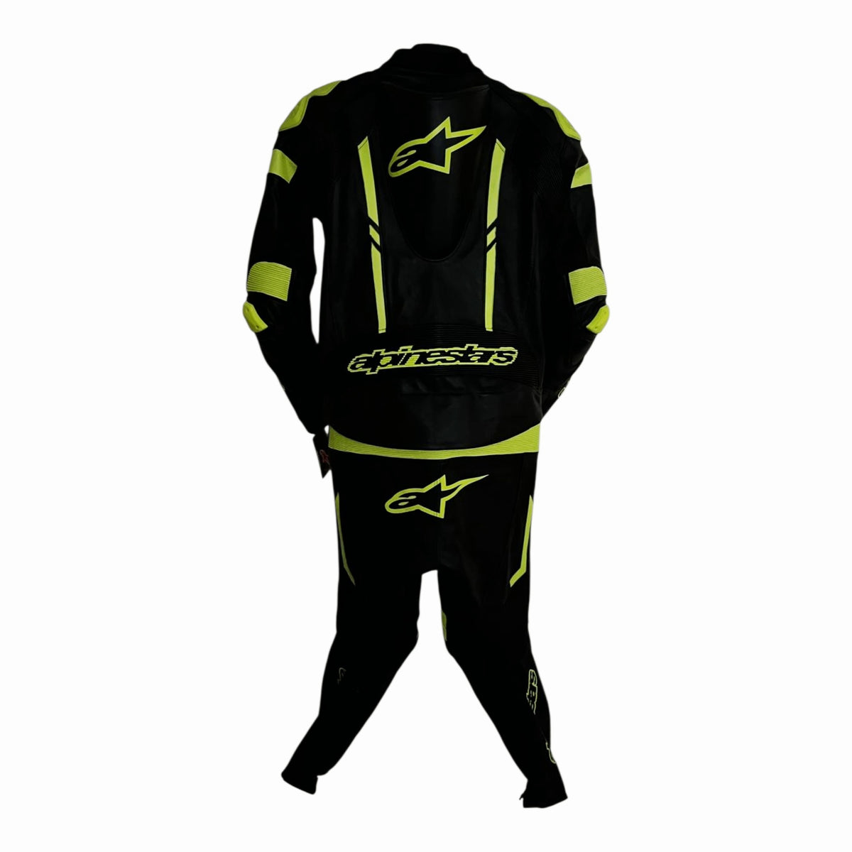 Cowhide Leather Motorcycle Racing Suits - 4430
