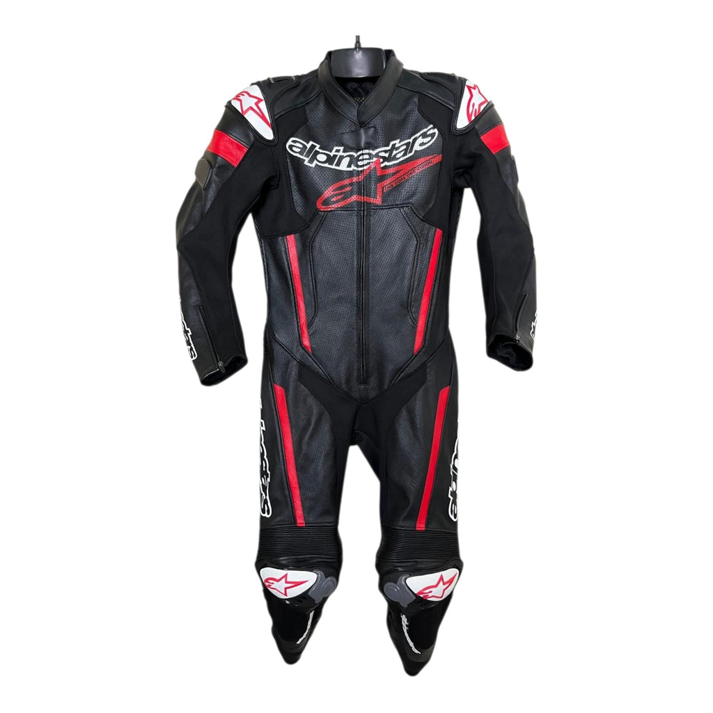 Cowhide Leather Motorcycle Racing Suits - 4432