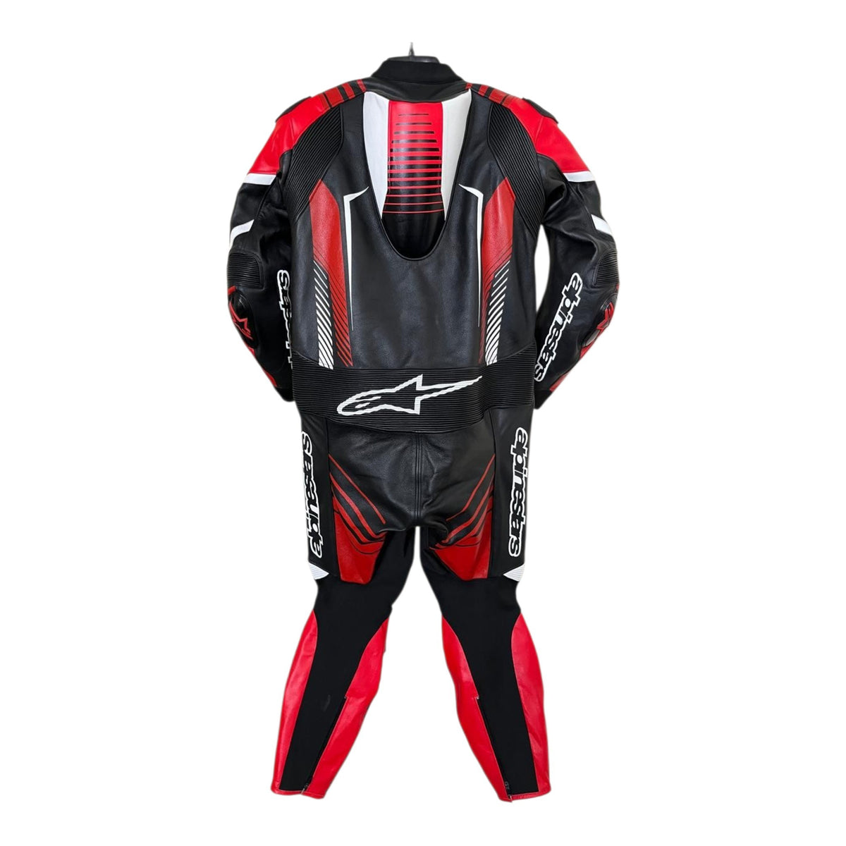 Cowhide Leather Motorcycle Racing Suits - 4436
