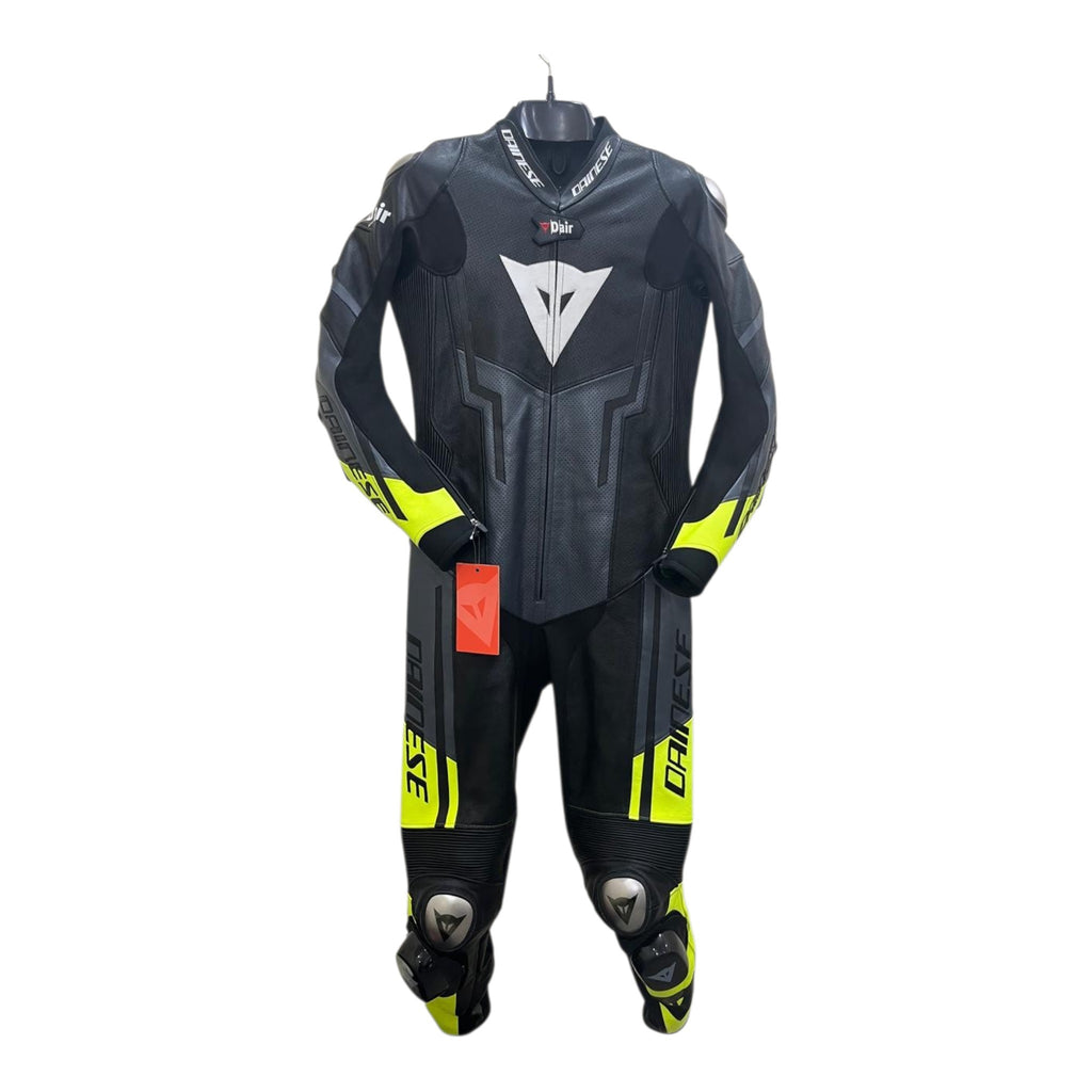 Cowhide Leather Motorcycle Racing Suits - 4435