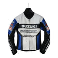 SUZUKI - Motorcycle Cowhide Leather Jacket