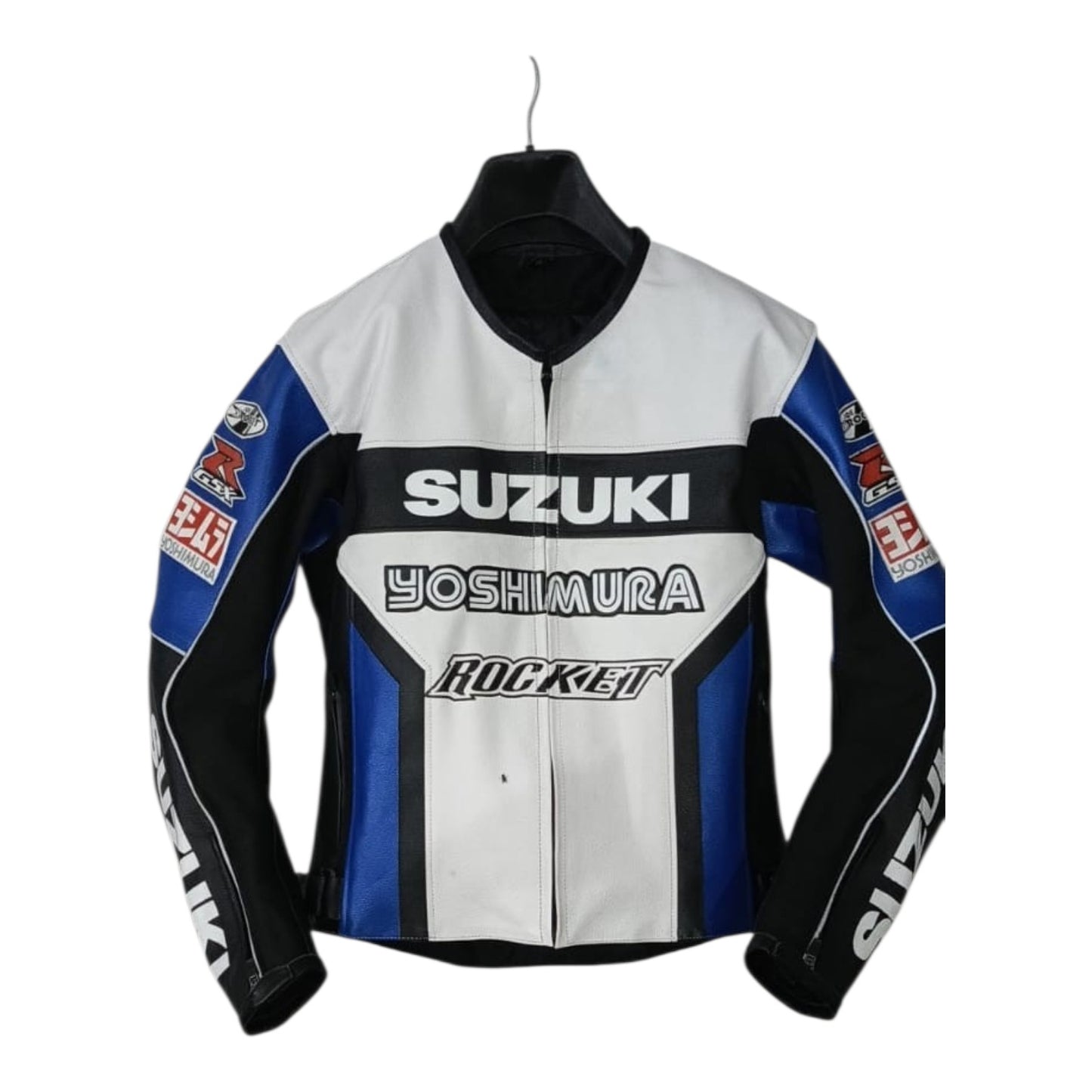 SUZUKI - Motorcycle Cowhide Leather Jacket