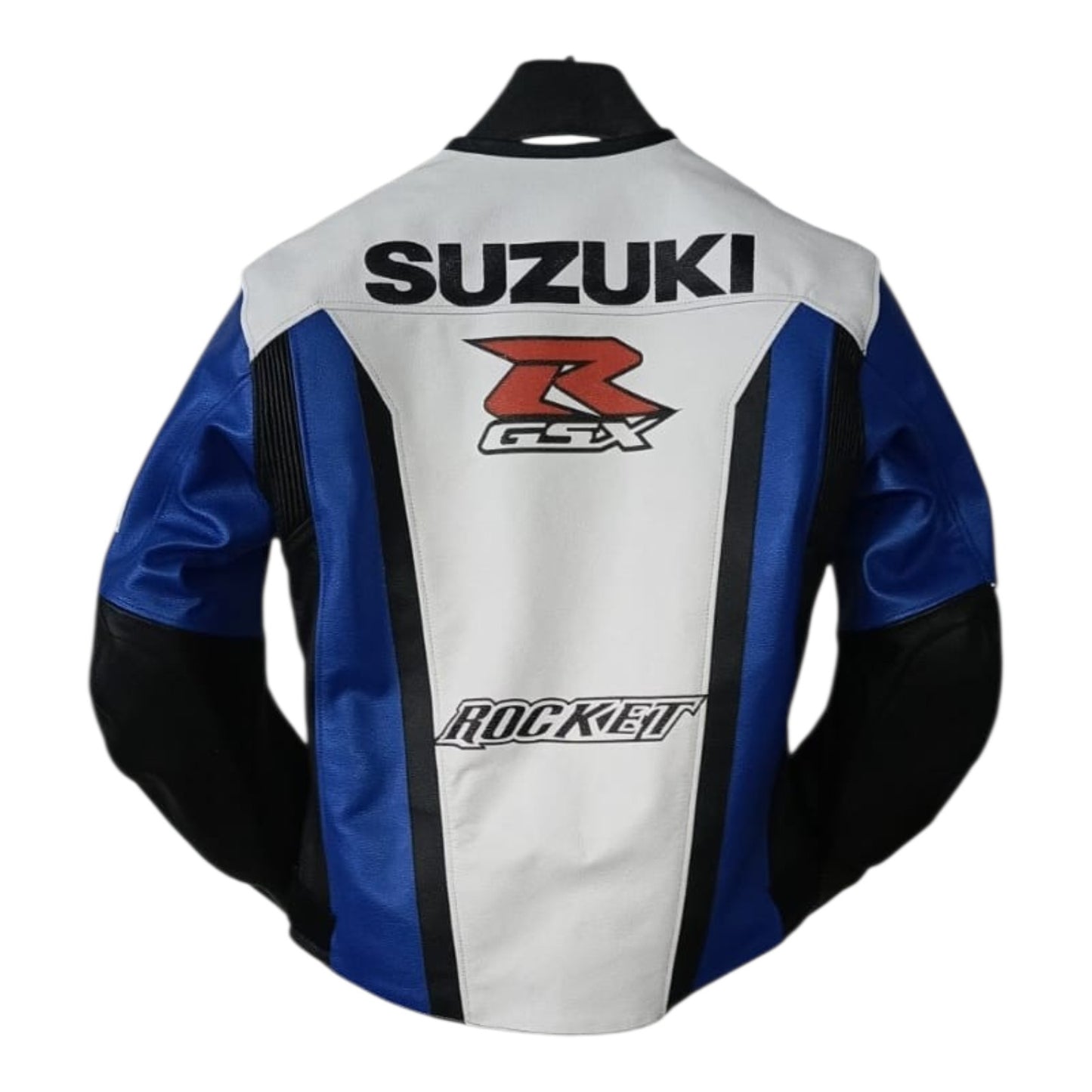 SUZUKI - Motorcycle Cowhide Leather Jacket