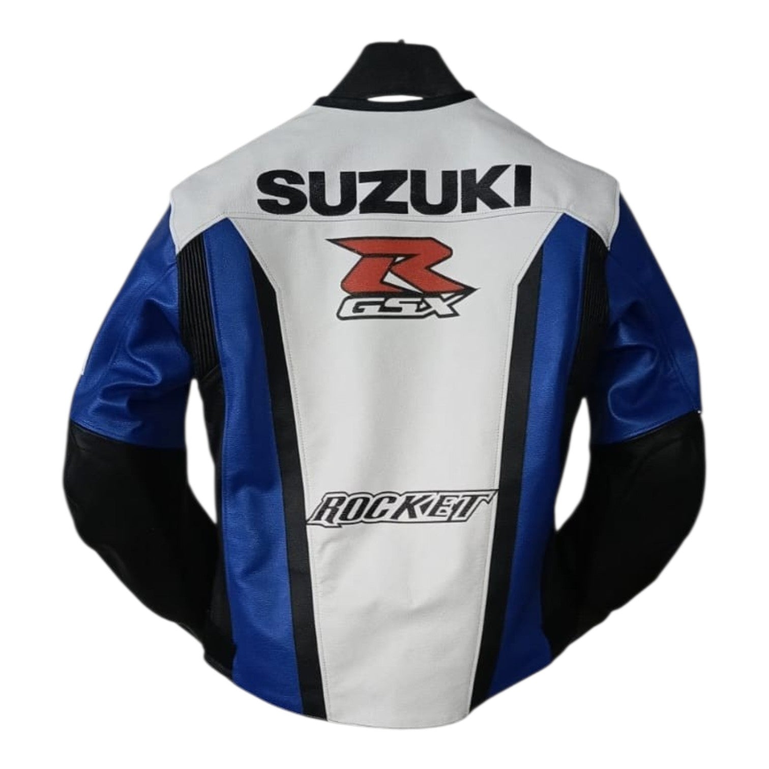 SUZUKI - Motorcycle Cowhide Leather Jacket