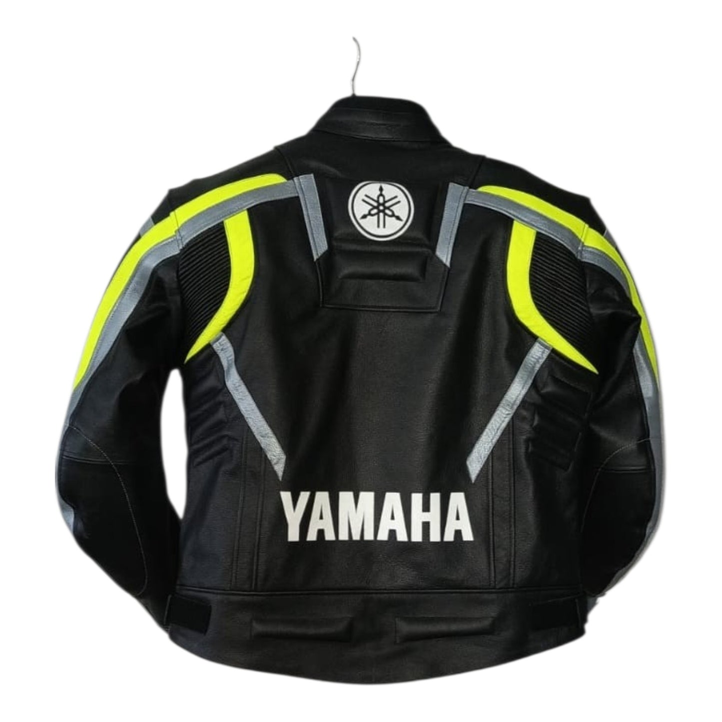 Motorcycle Cowhide Leather Racing Jacket