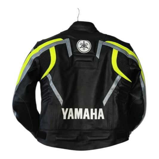 Motorcycle Cowhide Leather Racing Jacket