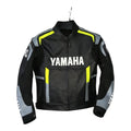 YAMAHA- Motorcycle Cowhide Leather Racing Jacket