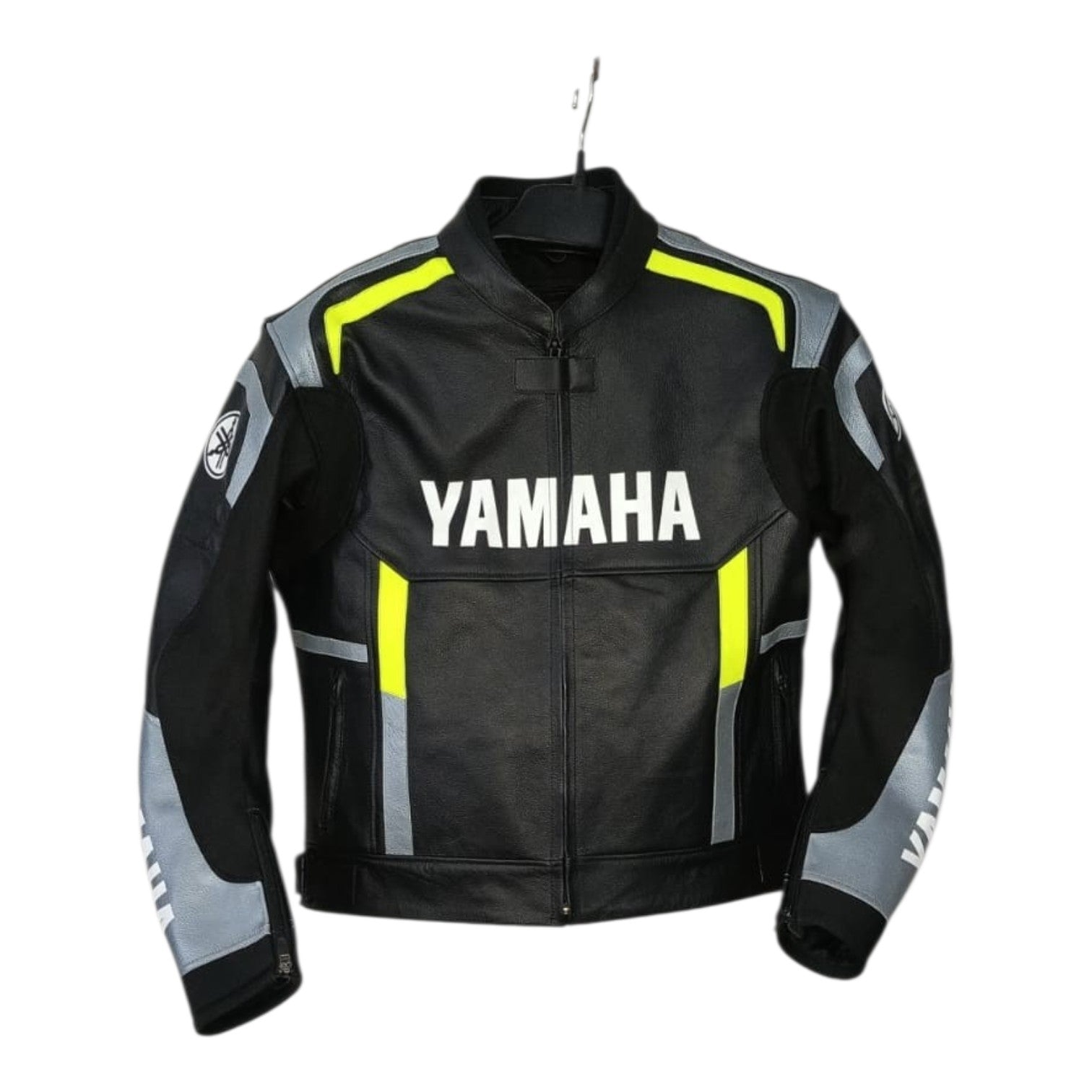 YAMAHA- Motorcycle Cowhide Leather Racing Jacket
