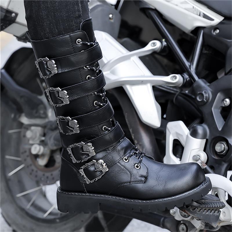 High-Top Long Boots Large Toe Cross-Border