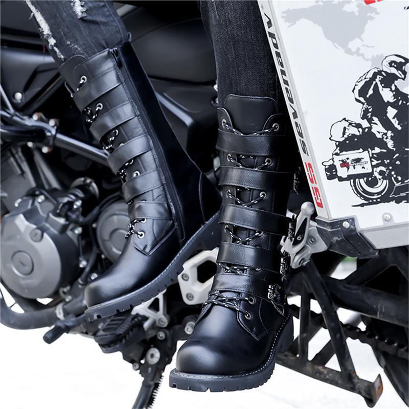 High-Top Long Boots Large Toe Cross-Border