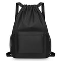 Unisex Waterproof Drawstring Gym Bag – Lightweight Cinch Sack for Sports Basketball & Travel Essentials