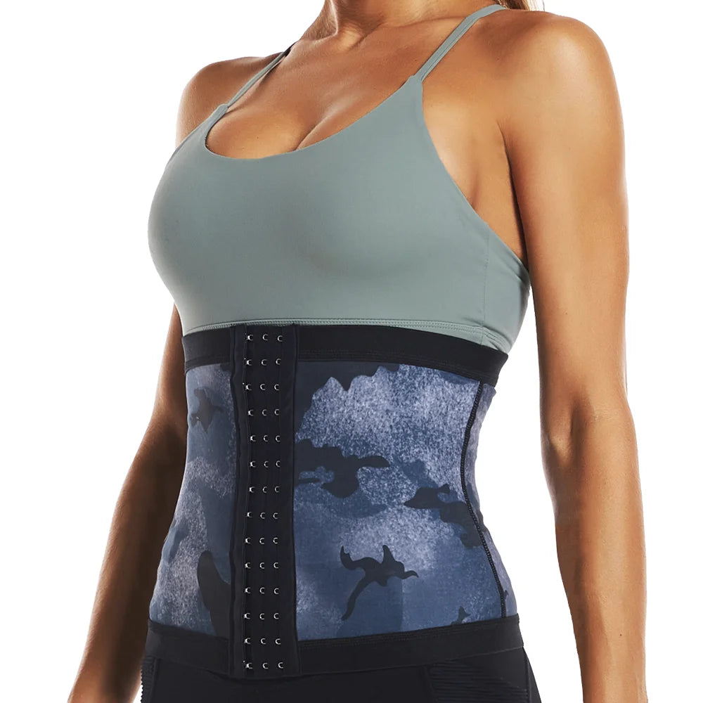 Hot Sauna Sweat Belt Sweat Suits Belly Trimmer Waist Trainer Slimming Workout Gym Fitness Belts for Women Abdomen Fat Burning
