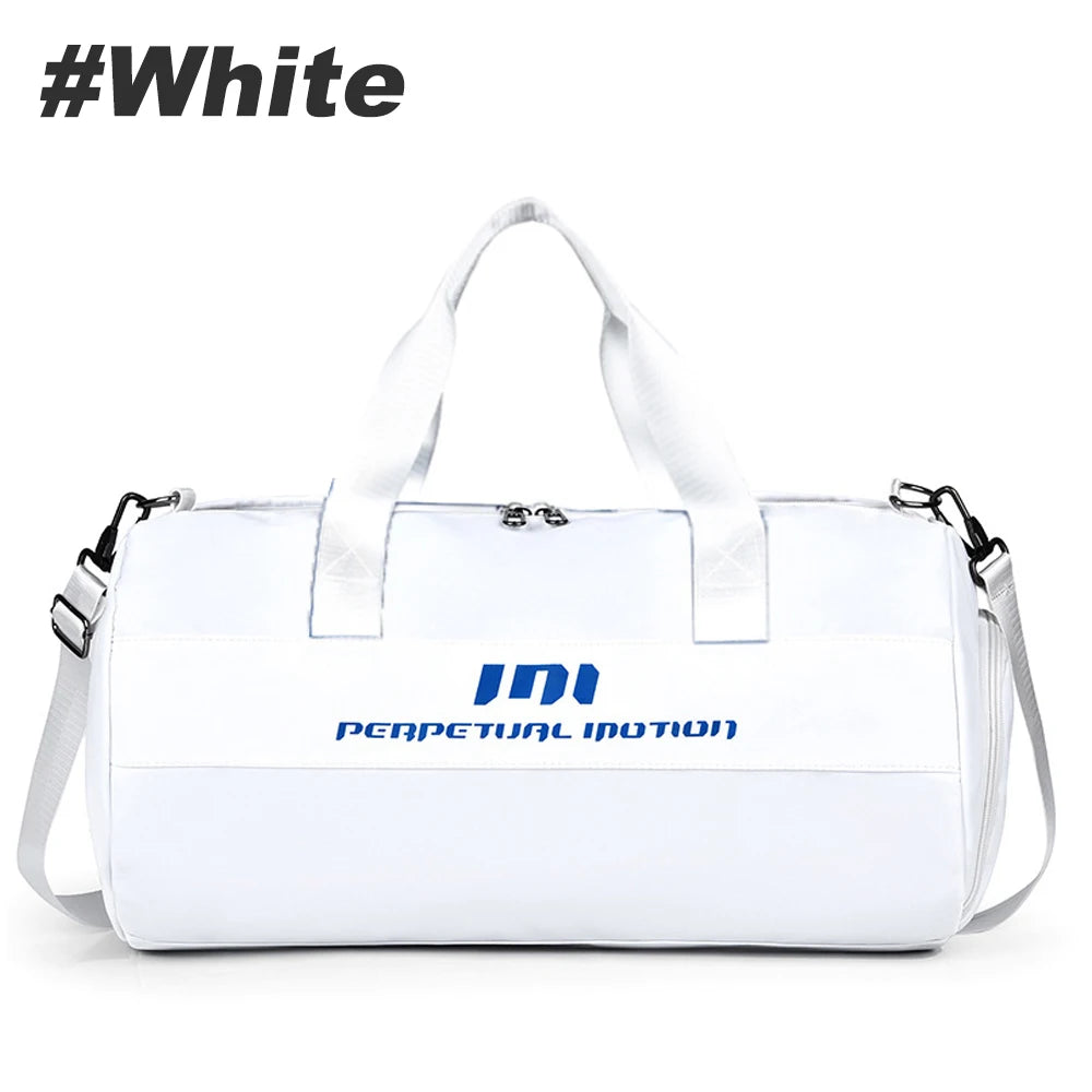 1PCS Gym Bag for Women Men with Shoe Compartment Sports Duffle Bag Men with Wet Pocket and Bottle Pocket Lightweight for Travel