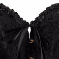 European and American court style corset jacquard lace back strap adjustable waist molding belly supporting bone shapewear 8111