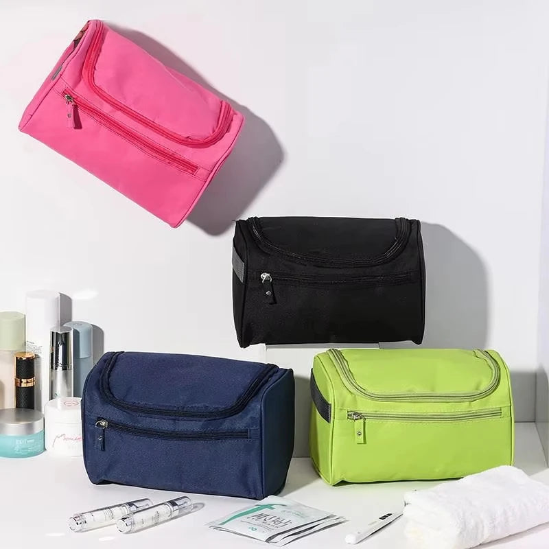 Multi-functional Travel Toiletry Storage Bag Men's Handheld Hook Large Capacity Organizer Portable Toiletry Pouch for Travel Use