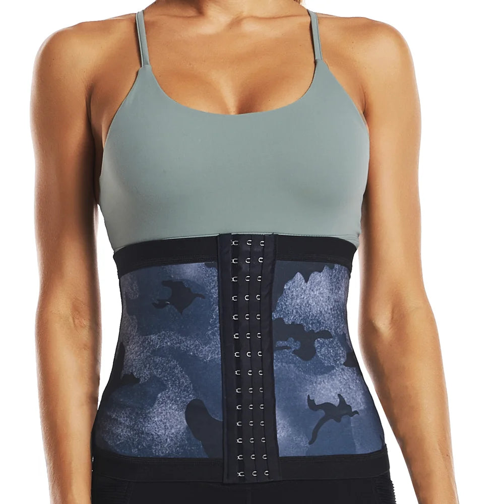 Hot Sauna Sweat Belt Sweat Suits Belly Trimmer Waist Trainer Slimming Workout Gym Fitness Belts for Women Abdomen Fat Burning
