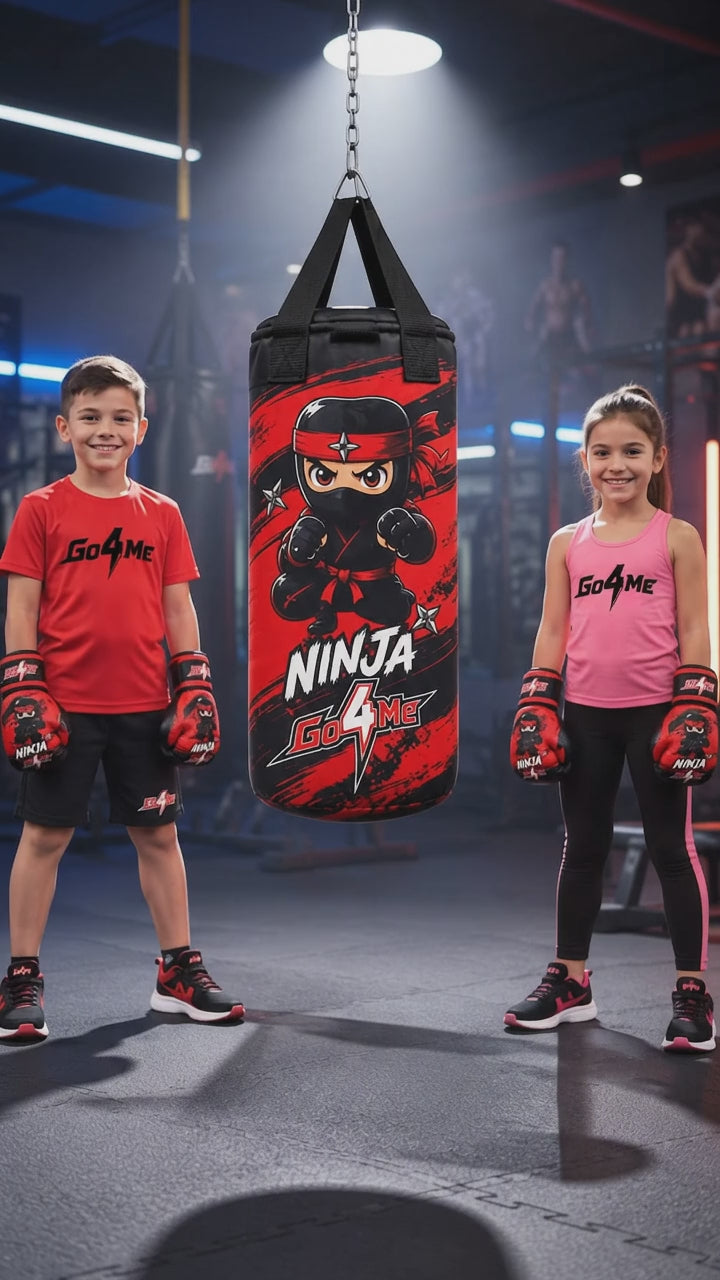 Go4Me - Kids Punching Bag Set of 4 - NINJA FLY