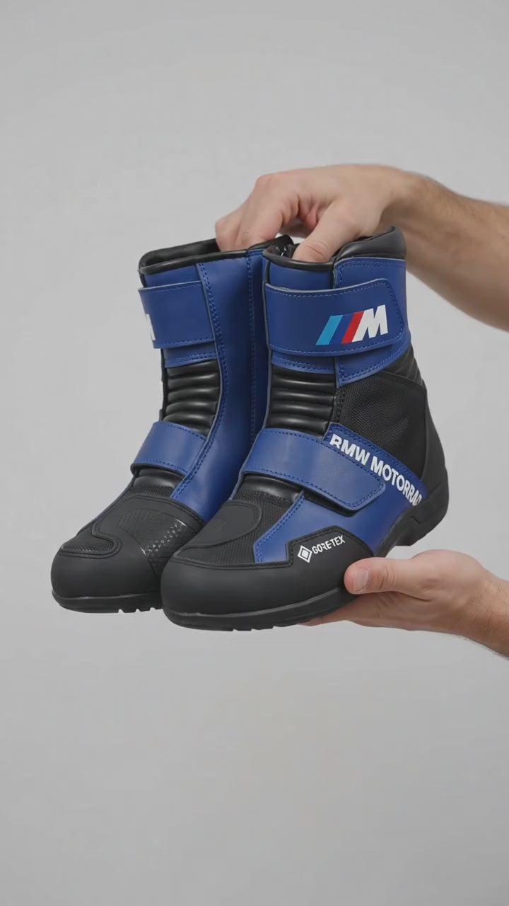 Motorcycle Leather Racing Boots