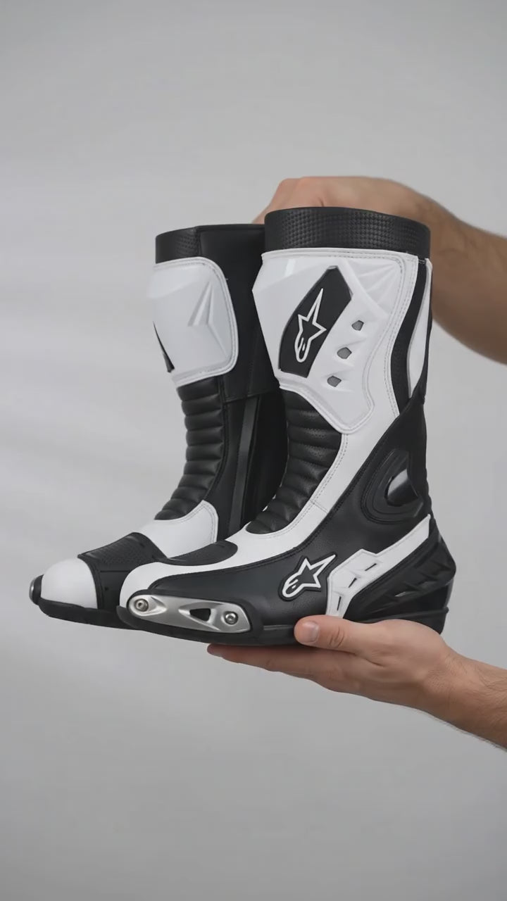 Sport Bike Motorcycle Boots Racing Track Street Gear Protective Armor