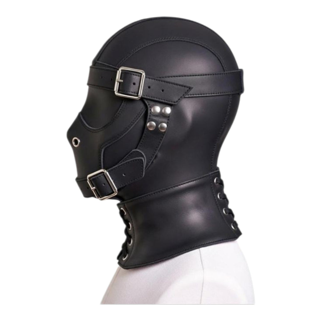 Handmade-Leather Face Mask with Premium Quality